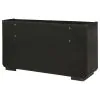 Coaster Fine Furniture 222493 Leandro - 8-Drawer Bedroom Dresser Cabinet - Burnished Black