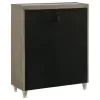 Coaster Fine Furniture 222665 Lorient - 5-Drawer LED Chest Of Drawers - Ivory And Camel