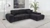 Coaster Fine Furniture 511061B2 Octavia - RAF Chaise With Pillows, Box 2 of 2 - Black
