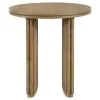 Coaster Fine Furniture 722938-S3 Adina - 3-Piece Round Coffee Table Set - Distressed Light Brown