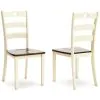 Ashley Furniture D335-01 Woodanville - Dining Room Side Chair (Set of 2) - Cream / Brown