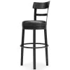 Ashley Furniture D546-630 Ashley Furniture D546-630 Valebeck - Tall UPH Swivel Barstool - Black