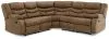 Ashley Furniture 36902S2 Ashley Furniture 36902S2 Partymate - 2-Piece Reclining Sectional - Brindle