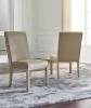 Ashley Furniture D983/25/01(6)/60 Chrestner - 8 Pc. - Rectangular Dining Room Table, 6 Side Chairs, Server - Brown / Beige