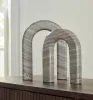 Ashley Furniture A2000618 Keithton - Sculpture Set (Set of 2) - Taupe