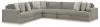 Ashley Furniture 58103S7 Ashley Furniture 58103S7 Avaliyah - 6-Piece Sectional - Ash