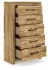 Ashley Furniture PCB1580-46 Maystonna - Five Drawer Chest - Brown