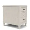Riverside Furniture 25012 Carmella - Chairside Table - Pebble Oak