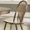 Liberty Furniture 186-C1000S Carolina Crossing - Windsor Side Chair - Antique Honey