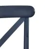 Liberty Furniture 179-C3005-N Vintage Series - X Back Side Chair - Navy