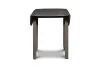 New Classic D1701-40S-GRY Gia - 3 Piece Dining Set (Dining Drop Leaf Table & 2 Chairs) - Gray