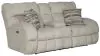 Jackson Furniture Industries 63599-1934/16-2317/48 Ashland - Power Lay Flat Reclining Console Loveseat - Buff