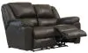Jackson Furniture Industries 64912-1284/29-3084/29 Jackson Furniture Industries 64912-1284/29-3084/29 Transformer II - Power Reclining Loveseat - Chocolate Top Grain Italian Leather Match