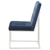 CoasterElevations 192494 Cisco - Velvet Upholstered Dining Side Chair (Set of 2) - Chrome