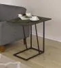 CoasterEveryday 931156 Carly - Expandable Engineered Wood C-Shaped Side Table - Gray