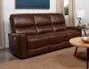 Coaster Fine Furniture 610264P Greenfield - Upholstered Power Reclining Sofa - Saddle Brown