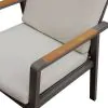 Furniture of America CM-OT2141T-TABLE Alycia - Patio Table - White / Gray