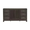 Liberty Furniture 313-BR31 Liberty Furniture 313-BR31 Modern Edge - 2 Door 6 Drawer Dresser - Caffe