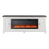 Liberty Furniture FIRE-BOX-417-80FTS Fireplace TV Consoles - 417 80