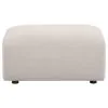 Coaster Fine Furniture 504958 Burnett - Chenille Upholstered Ottoman - Ivory
