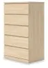 Ashley Furniture EB9632-245 Ashley Furniture EB9632-245 Onita - Five Drawer Chest - Natural