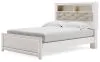 Ashley Furniture B2640B20 Altyra - Queen Panel Bookcase Bed With Roll Slats - White