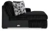 Ashley Furniture 98103S9 Ashley Furniture 98103S9 Midnight-Madness - 3-Piece Sectional With Raf Corner Chaise - Onyx