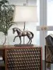 Ashley Furniture L317044 Sandorman - Poly Table Lamp - Bronze Finish