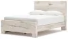 Ashley Furniture B2310B6 Ashley Furniture B2310B6 Lawroy - Queen Panel Bed With Under Bed Storage - Light Natural