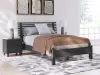 Ashley Furniture B1013B19 Danziar - Full Slat Panel Bed With Low Footboard - Black