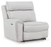 Ashley Furniture PC98802S14 Ashley Furniture PC98802S14 Social Pointe - 5-Piece Power Reclining Sectional With Storage Consoles And Armless Chair - Pearl / Ash