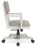 Ashley Furniture H742-01A Robbinsdale - Home Office Desk Chair - Antique White