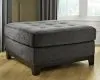 Ashley Furniture 6762208 Reidshire - Oversized Accent Ottoman - Steel