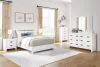 Ashley Furniture B427/31/36/46/87/83/92(2) Ashley Furniture B427/31/36/46/87/83/92(2) Binterglen - 7 Pc. - Dresser, Mirror, Chest, Full Panel Bed, 2 Nightstands - White