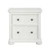 Samuel Lawrence Furniture S920-445 Savannah - 2-Drawer Nightstand with USB - White Finish - White