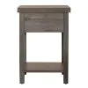 Liberty Furniture 406-OT1023 Modern Farmhouse - Drawer Chair Side Table - Dusty Charcoal