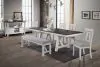 New Classic D1903-11 Maisie - Round Table - White / Brown