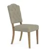 Riverside Furniture 92631 Riverside Furniture 92631 Mix-N-Match Chairs - Button Tufted Upholstered Chair (Set of 2) - Gray