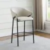 CoasterEssence 183437 Chadwick - Fabric Upholstered Bar Chair (Set of 2) - Beige