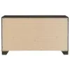 Coaster Fine Furniture 223343 Wright - 6-Drawer Dresser Cabinet - Brown Oak