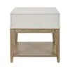 Liberty Furniture 465-OT1022 Liberty Furniture 465-OT1022 Berkley Square - Chairside Table - Linen & Khaki