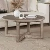 Liberty Furniture 780-OT1011 Proximity Place - Round Cocktail Table - Barley Buff