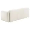 Coaster Fine Furniture 509811 Dorset - Fabric Upholstered Round Track Arm Sofa - White