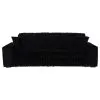 Coaster Fine Furniture 600537PB1 Jacana - LAF Power Sofa Chaise With 2 Piece Pillow, Box 1 of 2 - Black