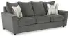 Ashley Furniture 28502/38/35 Ashley Furniture 28502/38/35 Stairatt - 2 Pc. - Sofa, Loveseat - Gravel