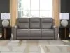 Ashley Furniture PCU1090015 5Z-Comfort - Power Reclining Sofa With Adj Headrest - Coin