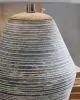 Ashley Furniture L100834 Lawrock - Terracotta Table Lamp - Antique Blue