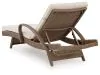 Ashley Furniture PCP790-815 Laguna Heights - Chaise Lounge With Cushion - Beige