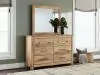 Ashley Furniture PCB1170B1 Ashley Furniture PCB1170B1 Makidern - Dresser And Mirror - Tan