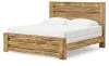 Ashley Furniture PCB1580B7 Ashley Furniture PCB1580B7 Maystonna - King Panel Bed - Brown